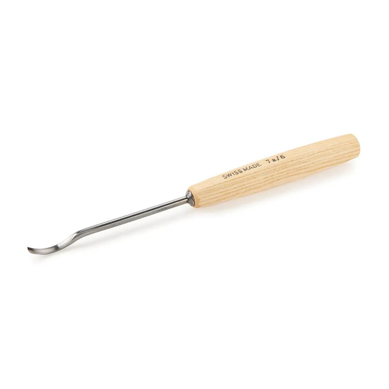 Spoon Gouge - Types:Full Size - Sweep:Number 7 - Size:6 mm